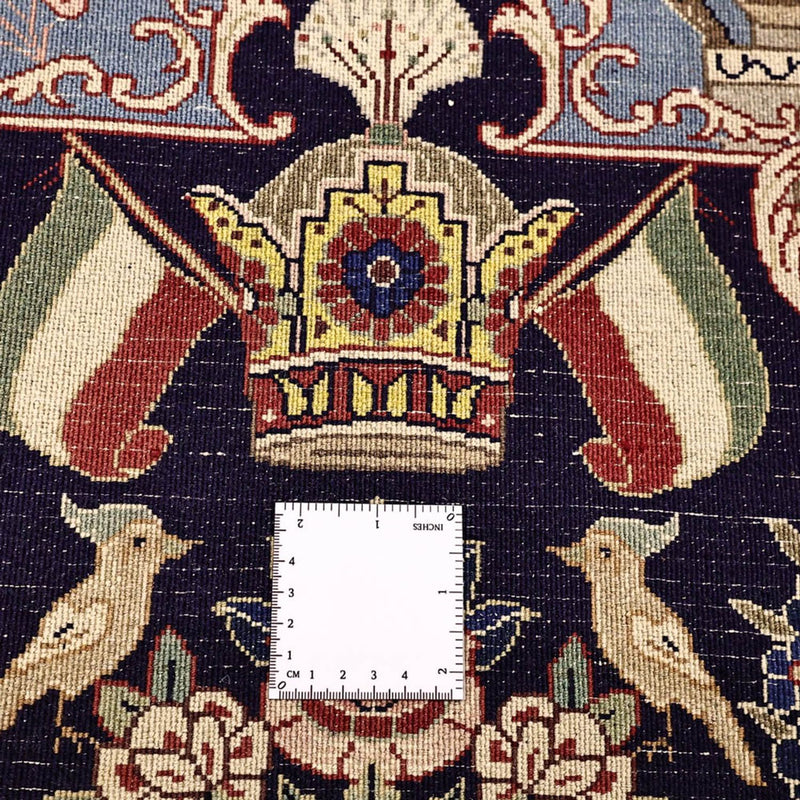 Persisk matta - Tabriz - 197 x 136 cm - flerfärgad