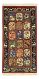 Persisk matta - Ghom - Kunglig - 114 x 56 cm - flerfärgad