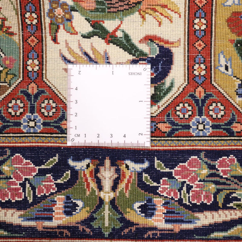 Persisk matta - Ghom - Kunglig - 114 x 56 cm - flerfärgad