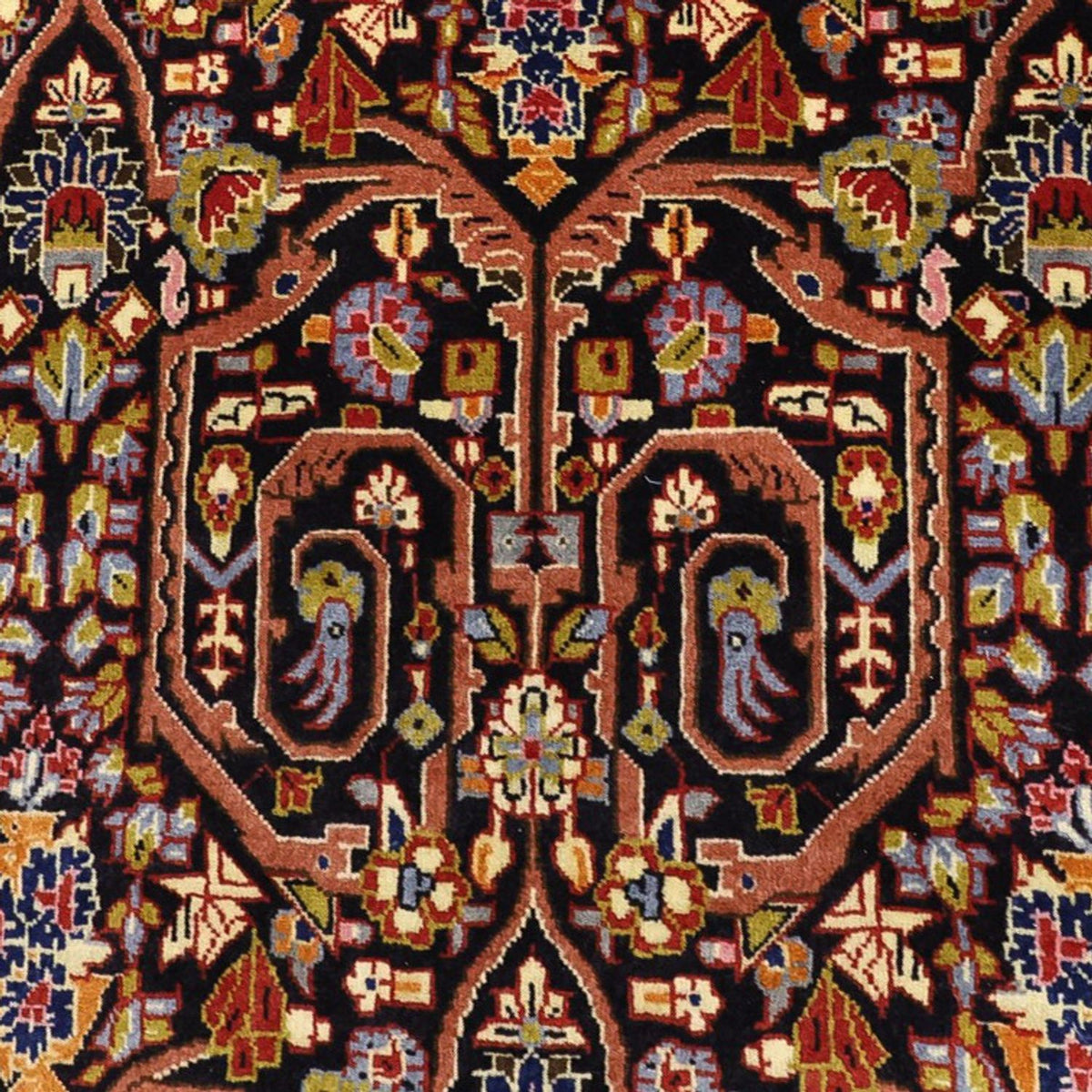 Persisk matta - Classic - 147 x 103 cm - mörkröd