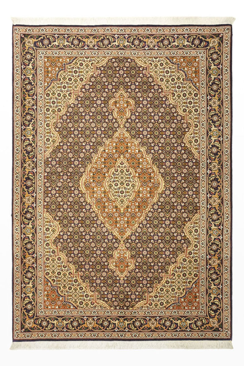 Persisk matta - Tabriz - Royal - 152 x 104 cm - mörk beige