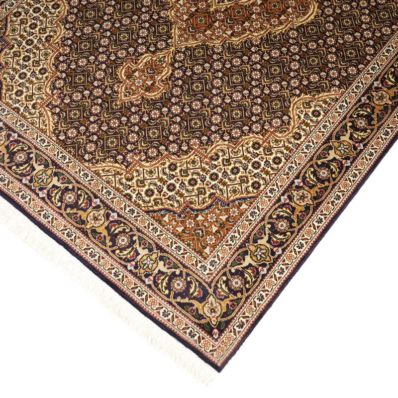 Persisk matta - Tabriz - Royal - 152 x 104 cm - mörk beige