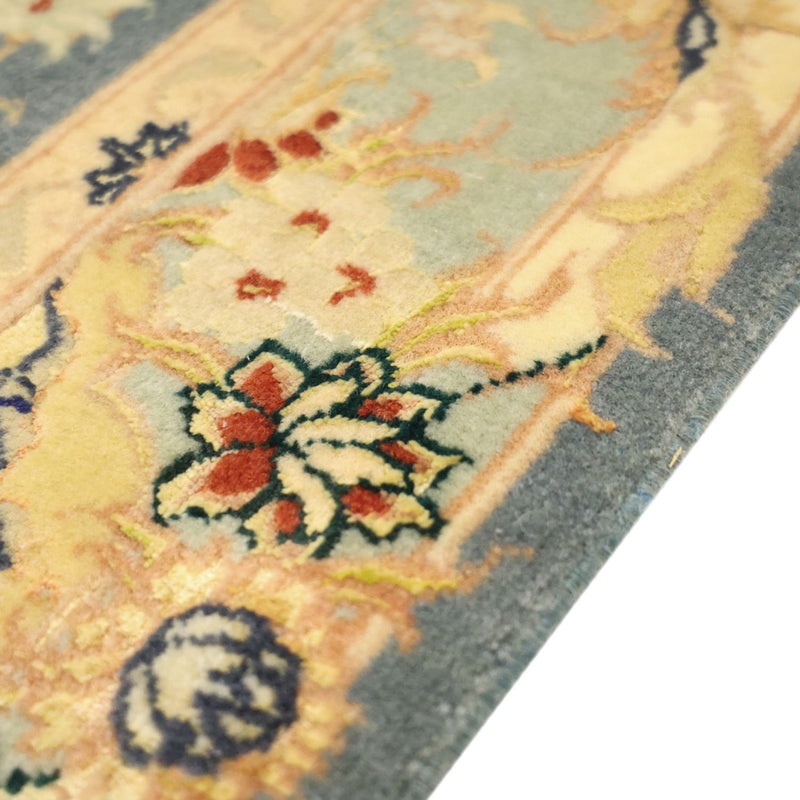 Persisk matta - Tabriz - Royal - 118 x 81 cm - ljusblå