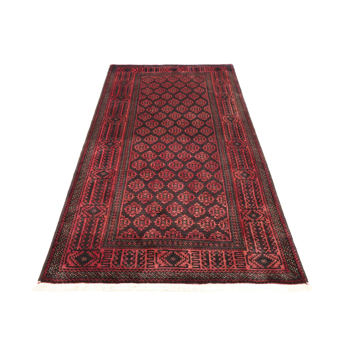 Runner Baluch-matta - 207 x 111 cm - mörkblå