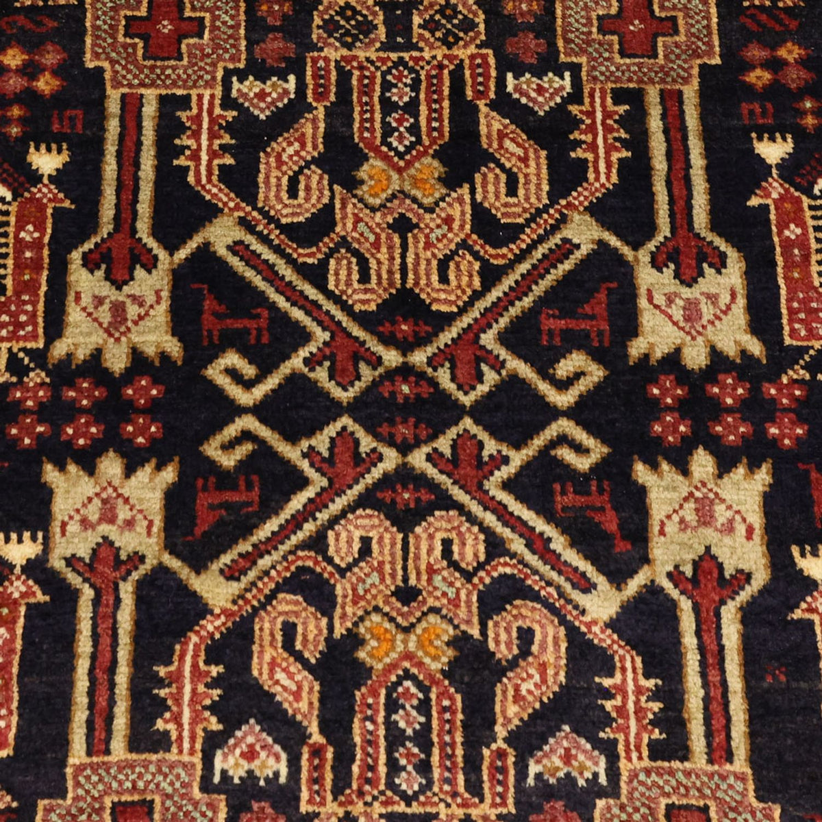 Runner Baluch-matta - 193 x 100 cm - terrakotta