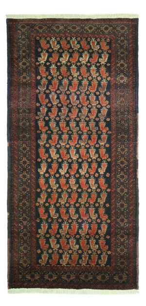 Runner Baluch-matta - 212 x 102 cm - mörk beige