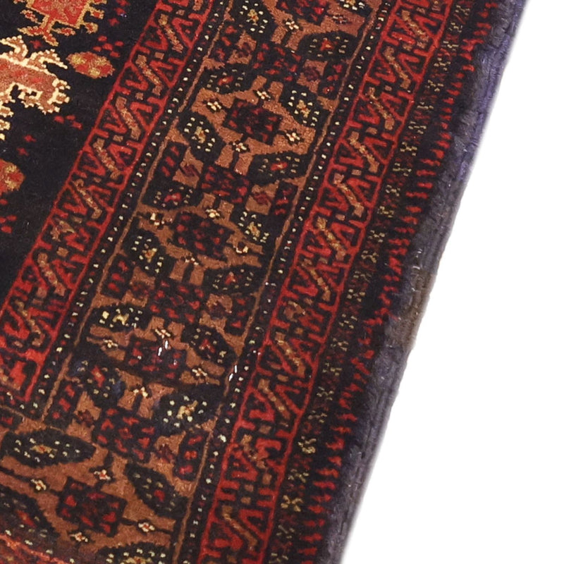 Runner Baluch-matta - 212 x 102 cm - mörk beige