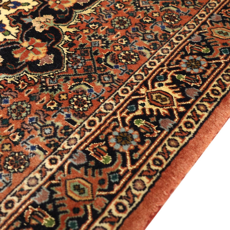 Persisk matta - Bijar - 136 x 70 cm - mörk beige