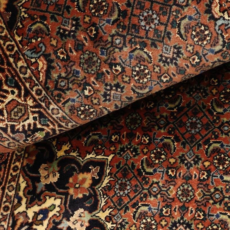 Persisk matta - Bijar - 136 x 70 cm - mörk beige