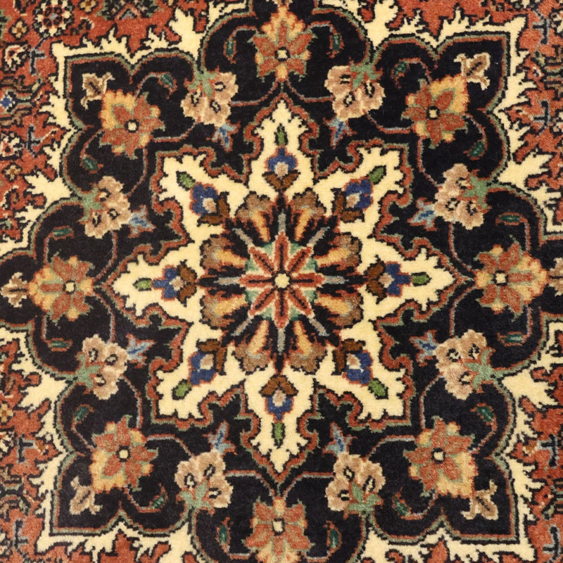 Persisk matta - Bijar - 140 x 69 cm - mörk beige