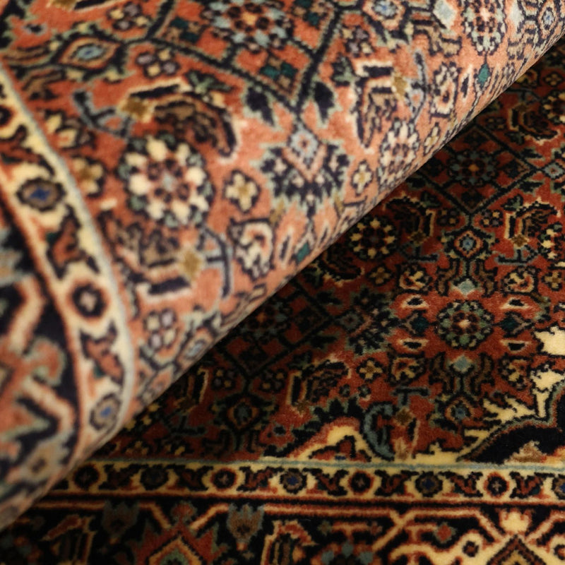 Persisk matta - Bijar - 139 x 72 cm - mörk beige