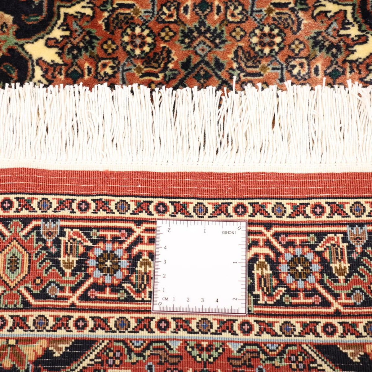 Persisk matta - Bijar - 139 x 72 cm - mörk beige