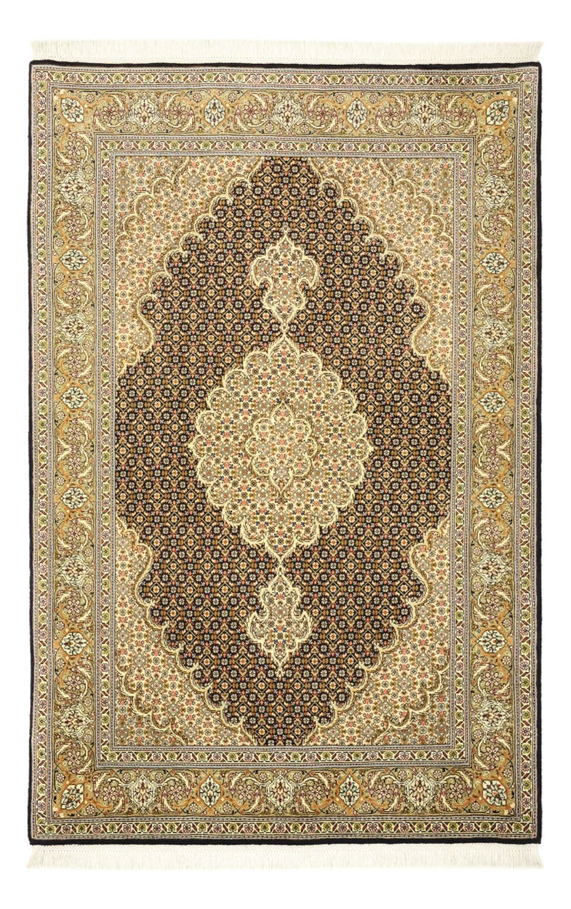 Persisk matta - Tabriz - Royal - 154 x 102 cm - mörk beige