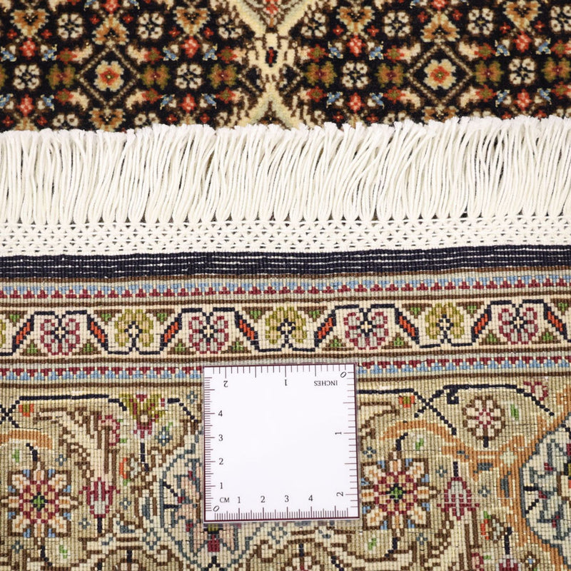 Persisk matta - Tabriz - Royal - 154 x 102 cm - mörk beige