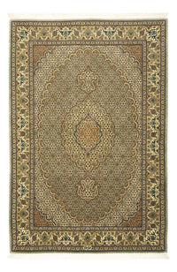Persisk matta - Tabriz - Royal - 149 x 100 cm - olivgrön