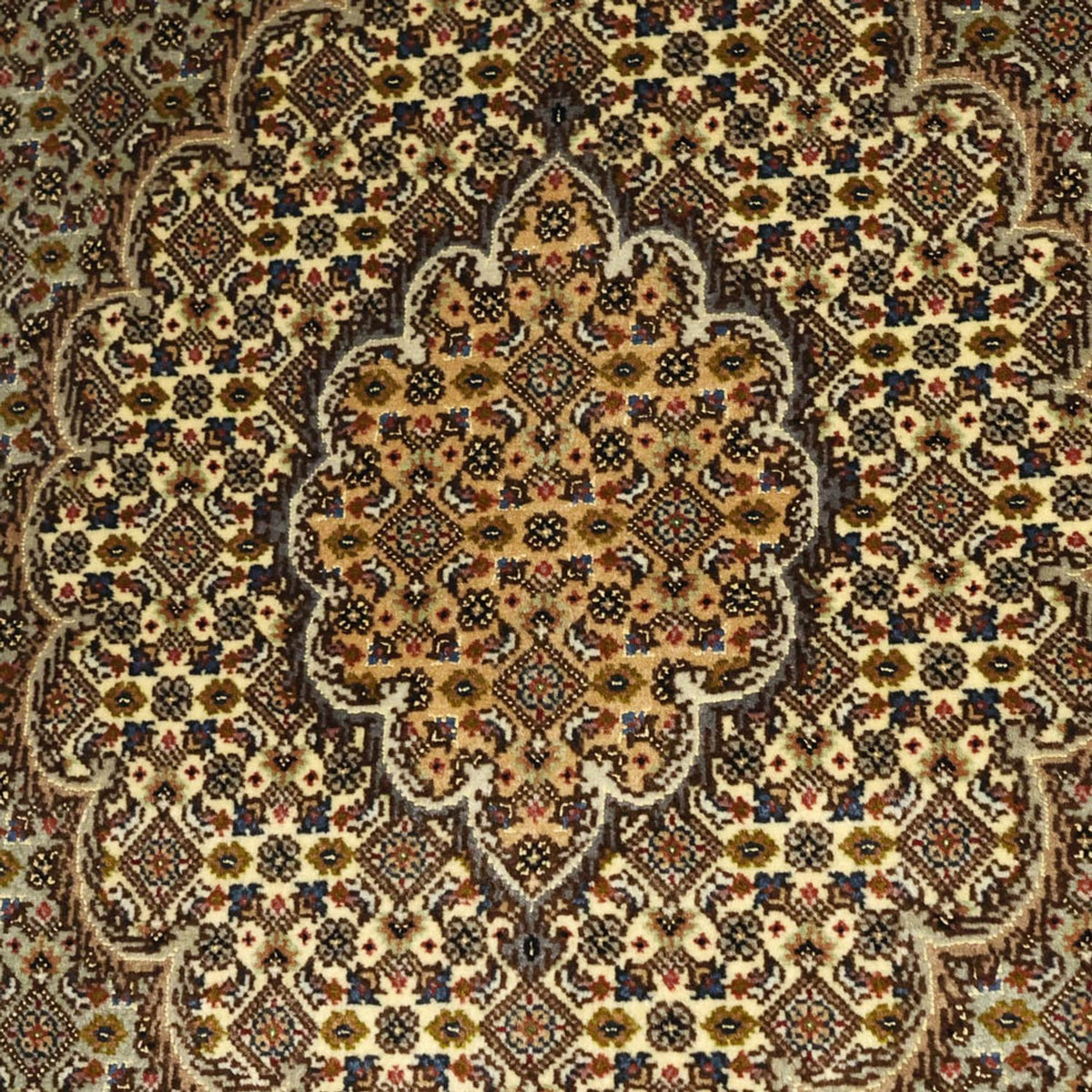 Persisk matta - Tabriz - Royal - 149 x 100 cm - olivgrön