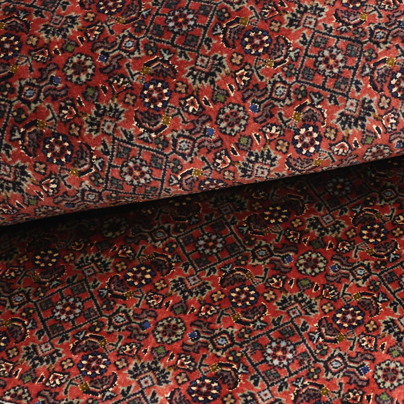 Persisk matta - Bijar - 147 x 92 cm - mörkröd