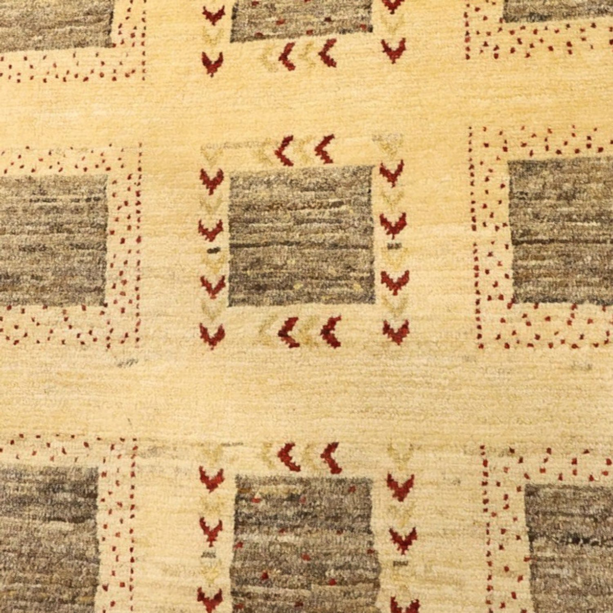 Gabbeh-matta - Kashkuli Persiska - 190 x 116 cm - beige