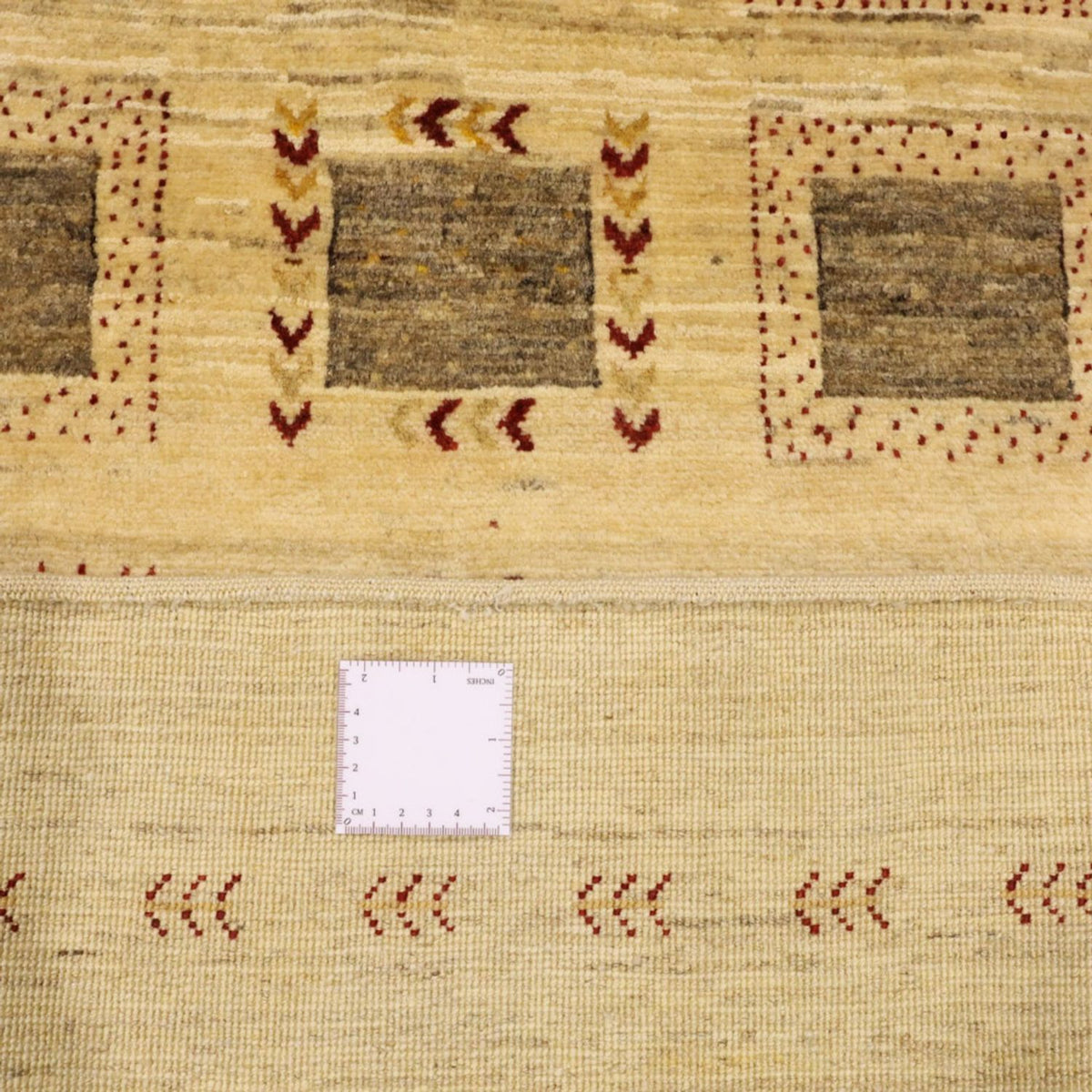 Gabbeh-matta - Kashkuli Persiska - 190 x 116 cm - beige