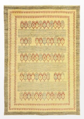 Gabbeh-matta - Kashkuli Persiska - 125 x 87 cm - beige