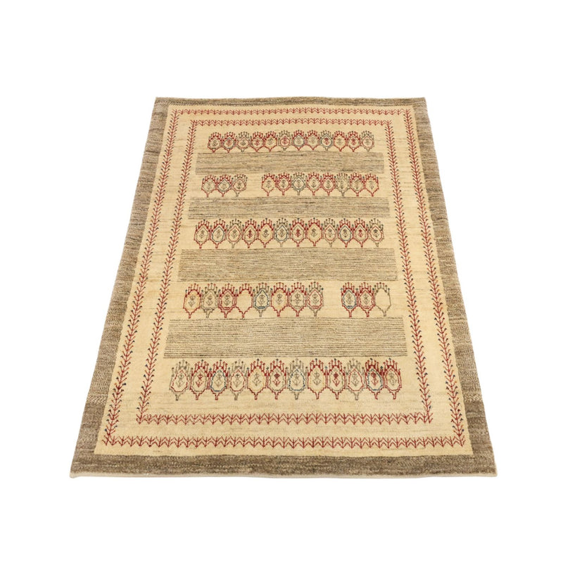 Gabbeh-matta - Kashkuli Persiska - 125 x 87 cm - beige