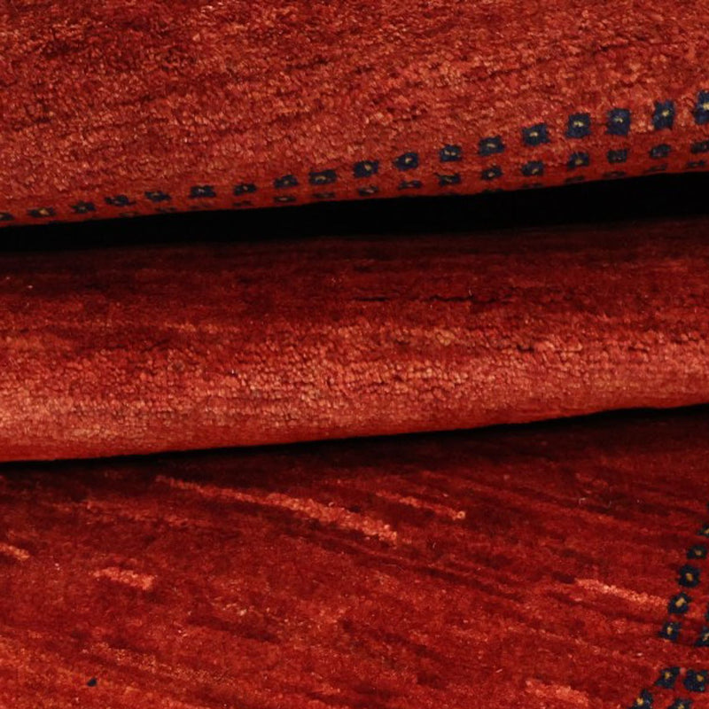 Gabbeh-matta - Kashkuli Persiska - Kungliga - 180 x 124 cm - röd