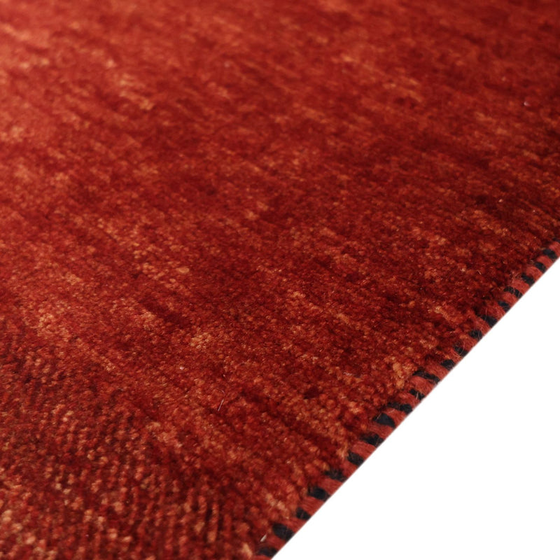 Gabbeh-matta - Kashkuli Persiska - 97 x 74 cm - mörkröd