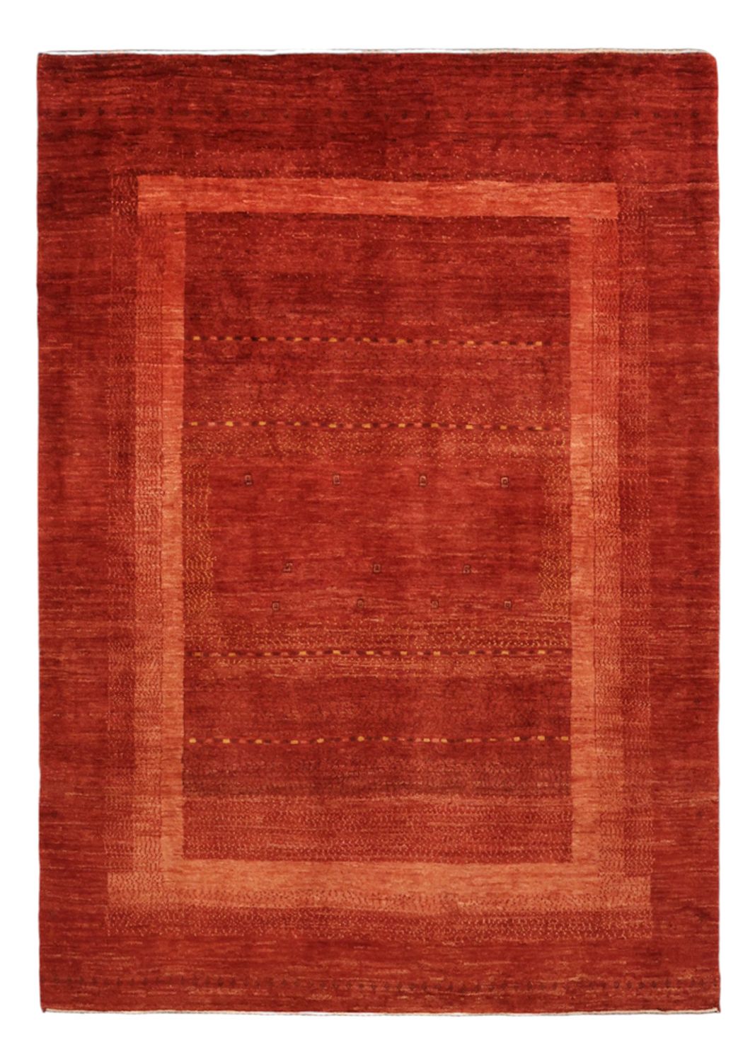 Gabbeh-matta - Kashkuli Persiska - Kungliga - 182 x 128 cm - röd