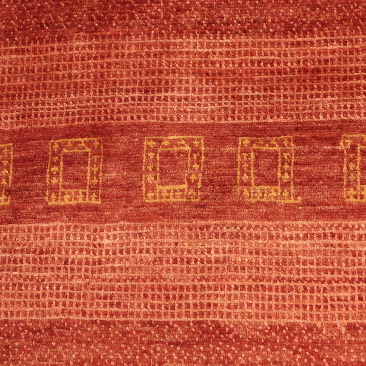 Gabbeh-matta - Kashkuli Persiska - 113 x 97 cm - röd