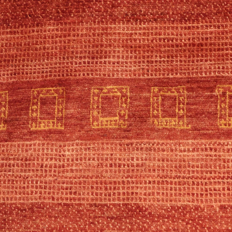 Gabbeh-matta - Kashkuli Persiska - 113 x 97 cm - röd