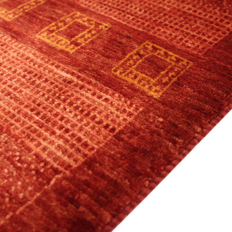 Gabbeh-matta - Kashkuli Persiska - 113 x 97 cm - röd