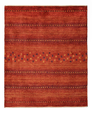 Gabbeh-matta - Kashkuli Persiska - 122 x 98 cm - röd