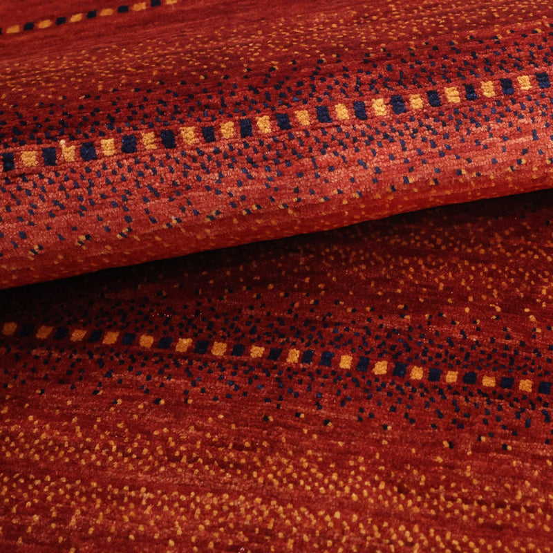 Gabbeh-matta - Kashkuli Persiska - 122 x 98 cm - röd