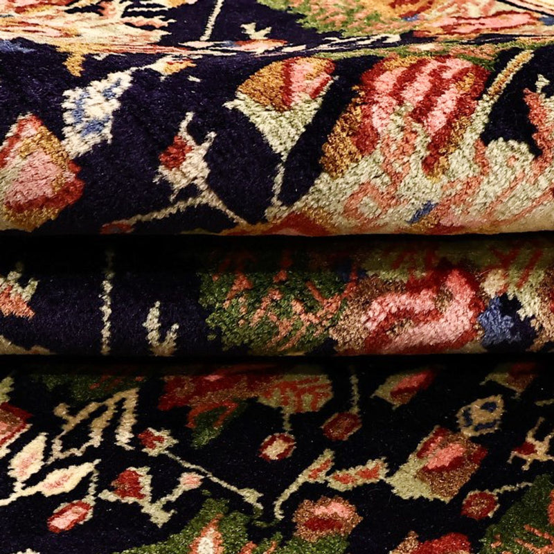 Persisk matta - Nomadic - 199 x 149 cm - mörkblå