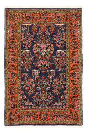 Persisk matta - Classic - 161 x 110 cm - mörkblå