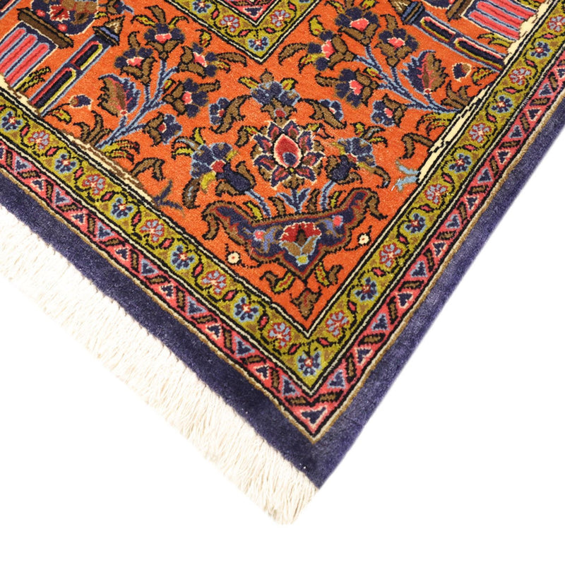 Persisk matta - Classic - 161 x 110 cm - mörkblå