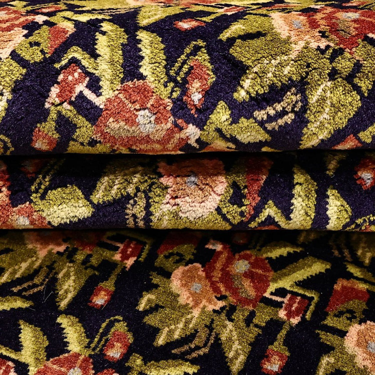 Persisk matta - Nomadic - 210 x 148 cm - grön