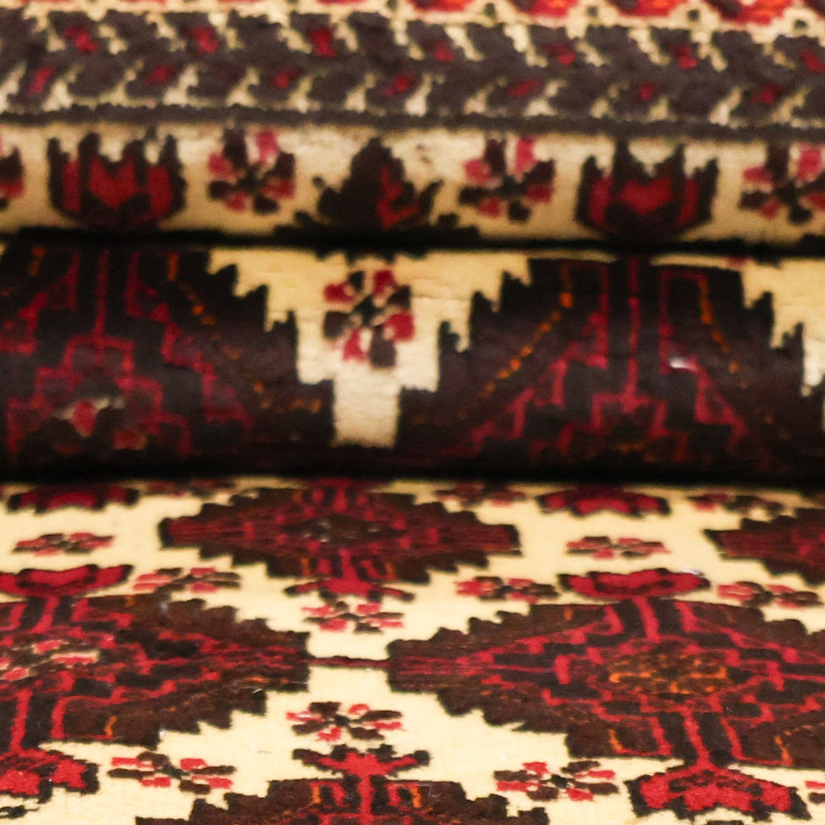 Runner Baluch-matta - 193 x 99 cm - flerfärgad