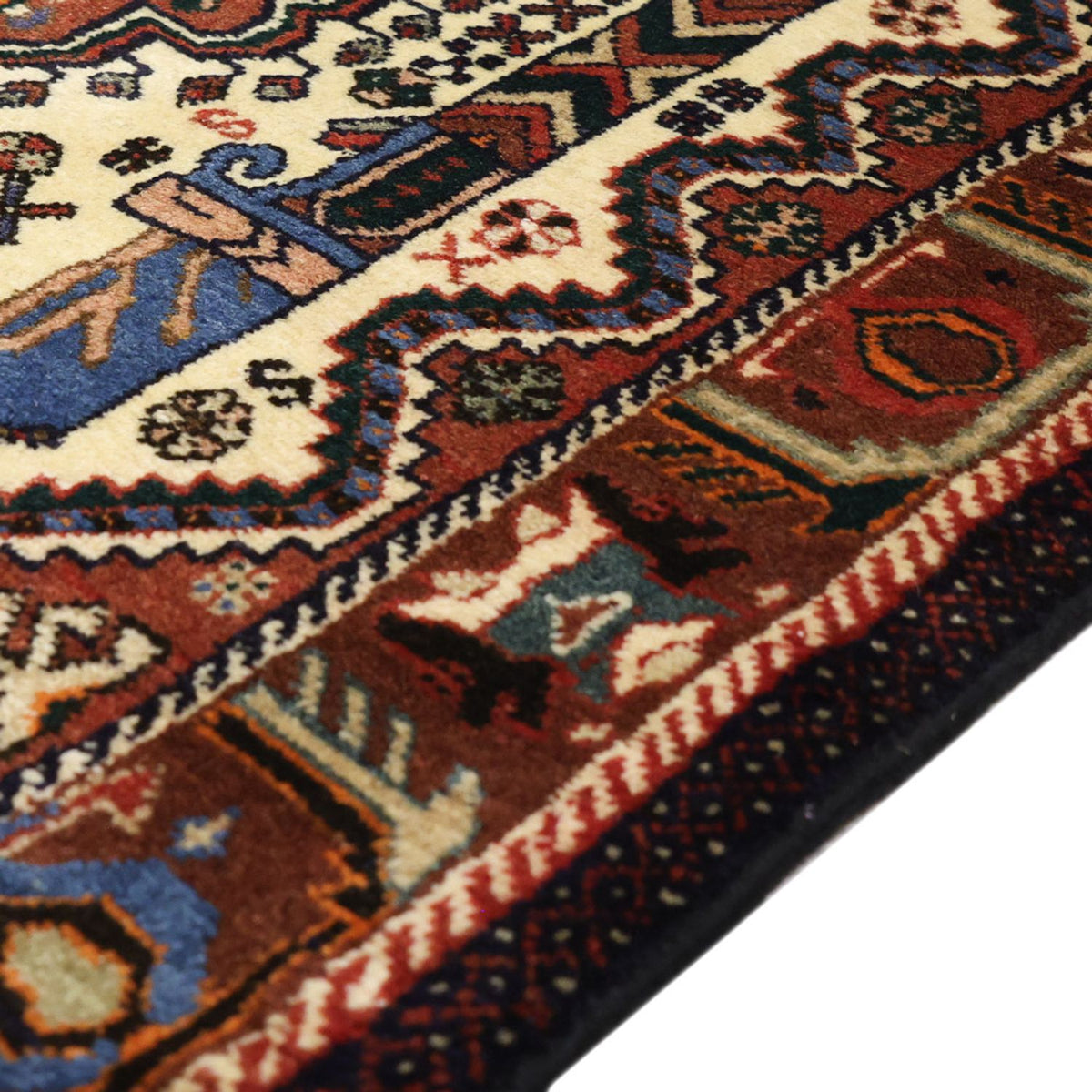 Persisk matta - Nomadic - 153 x 105 cm - beige