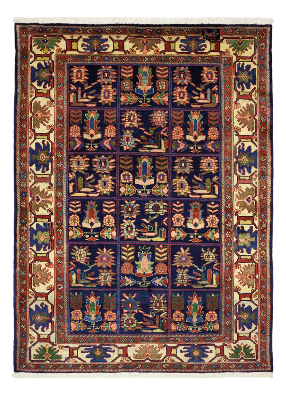 Persisk matta - Nomadic - 214 x 160 cm - flerfärgad