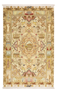Persisk matta - Tabriz - Royal - 160 x 101 cm - beige