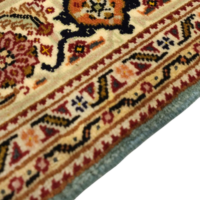 Persisk matta - Tabriz - Royal - Kungliga - 145 x 101 cm - olivgrön