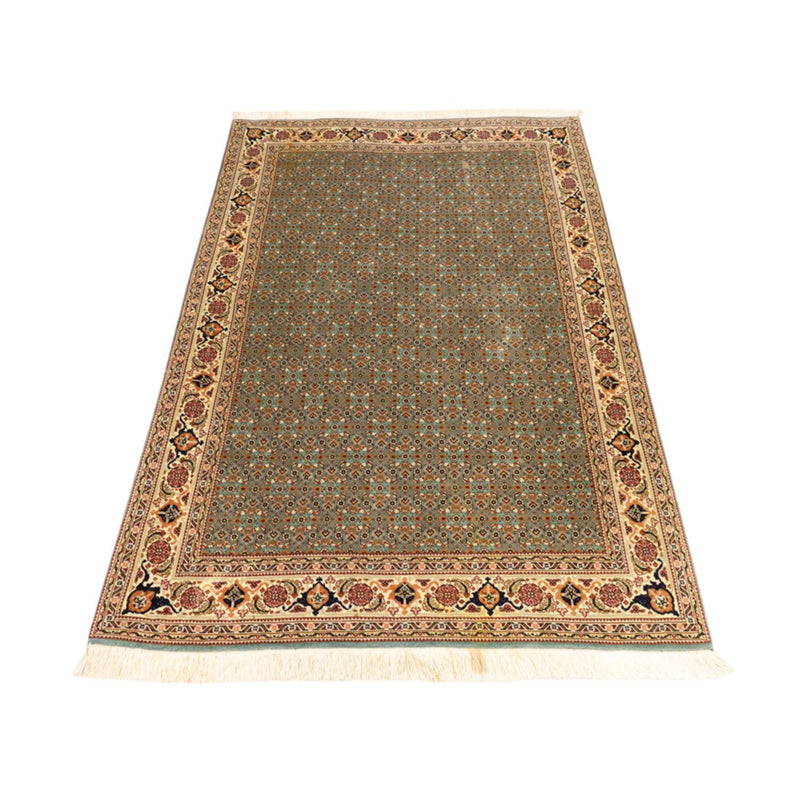 Persisk matta - Tabriz - Royal - Kungliga - 145 x 101 cm - olivgrön