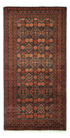 Baluch-matta 102x198cm - Oriental Carpet - Löpare / Mörkröd / 102 x 198 cm Löpare