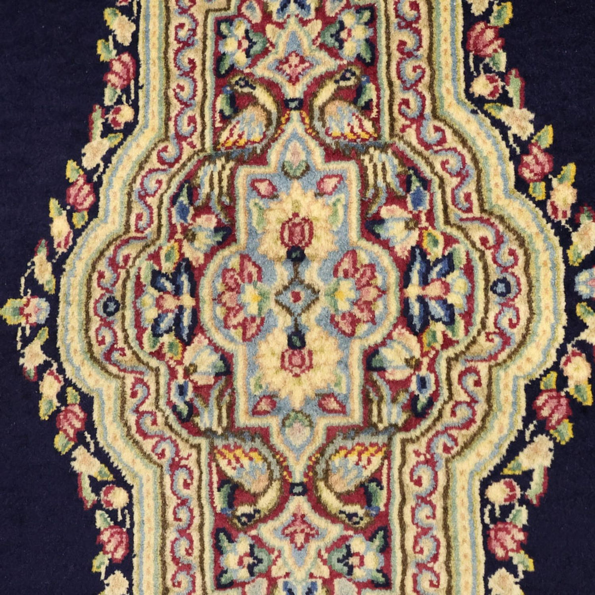 Persisk matta - Classic - Kungliga - 147 x 90 cm - mörkblå