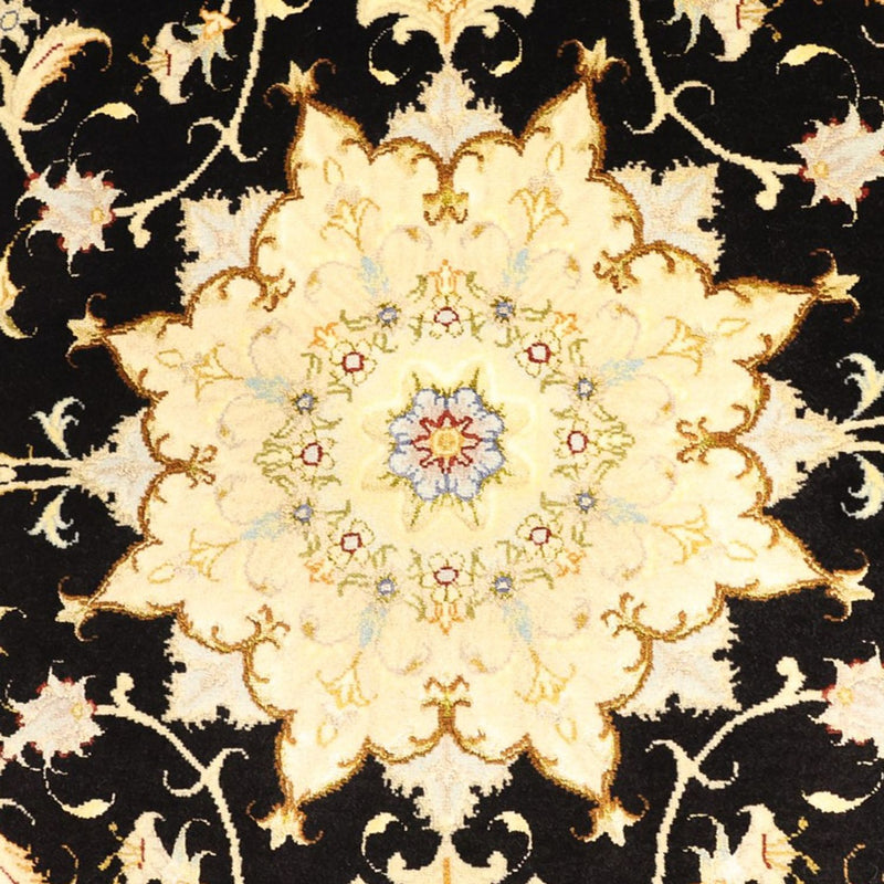 Persisk matta - Tabriz - Royal - 152 x 99 cm - mörkblå