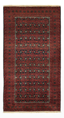 Runner Baluch-matta - 196 x 107 cm - mörkröd