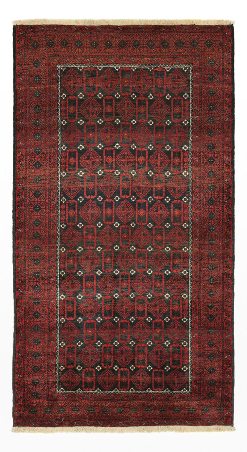 Runner Baluch-matta - 196 x 107 cm - mörkröd