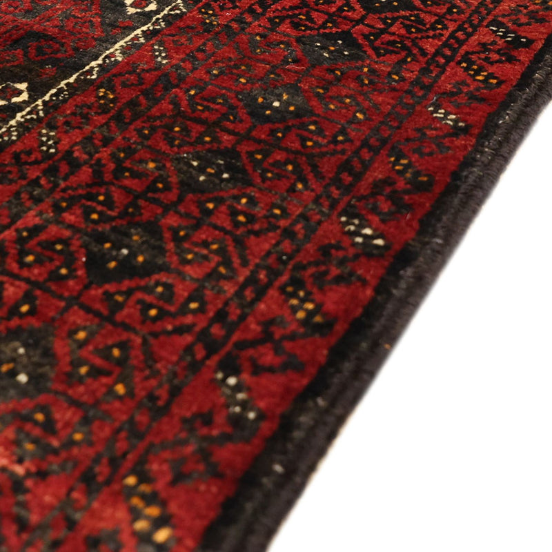 Runner Baluch-matta - 196 x 107 cm - mörkröd