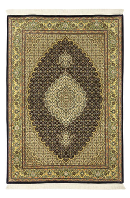 Persisk matta - Tabriz - Royal - 146 x 102 cm - mörkgrön